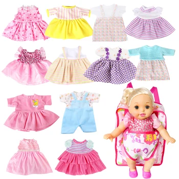 

Baby Doll Handmade Clothes Accessories Dresses Skirts Outfits Doll Bag Backpack Fits for 12 inch 15 inch Dolls