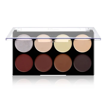 

Concealer Palette 9 Colors highlight shadow Makeup Base Cream Palette Matte Contouring Foundation Face Contour Face Set Cosmetic