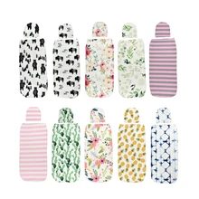 Детское Пеленальное Одеяло, кепка для новорожденных, кокон, хлопковые пеленки, детский конверт, спальный мешок, постельные принадлежности