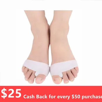 

Soft SEBS Thumb Valgus Corrector Non-slip Separate Toe Front Pad Shock Absorption Slow Pressure Pad Foot Bone Protector T0675CMK