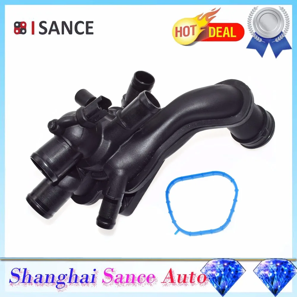 ISANCE Coolant Thermostat Housing Assembly Gasket 11537534521 For Mini