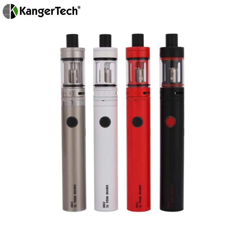 Kanger Top Evod Комплект Kangertech 650 мАч Evod аккумулятор с 1,7 мл Топ заправка Топ Evod бак с VOCC-T головкой катушки