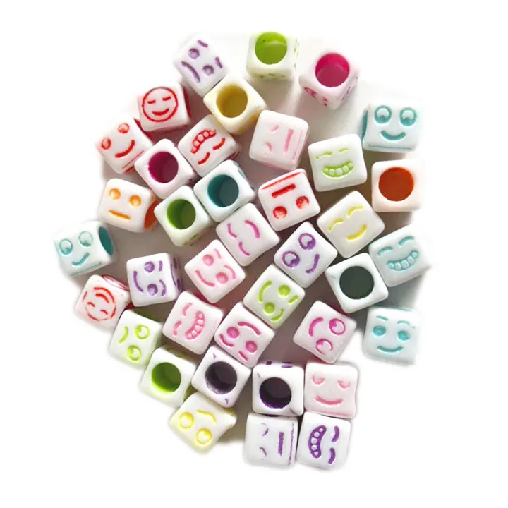 13   100pcs Mixed Letter Beads Charms Bracelet Jewelry Marking Square Alphabet Star Month Beads Necklace Diy Jewelry Accessories