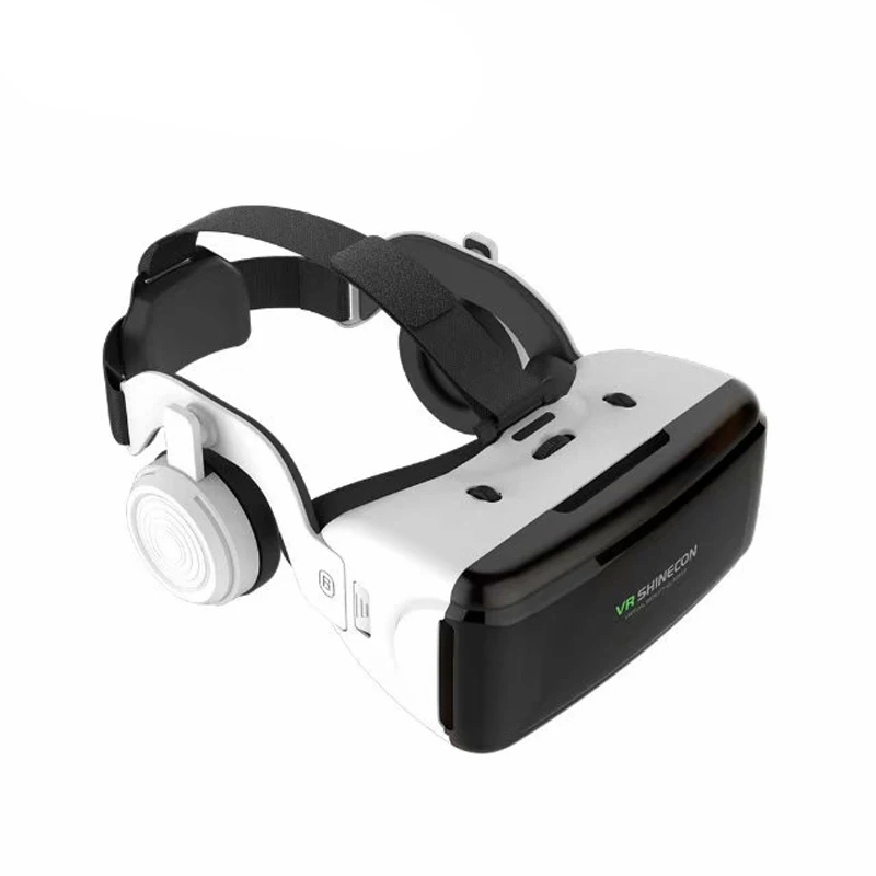 VR Shinecon G06E шлем 3D очки Виртуальная реальность 3 D гарнитура для iPhone Android смартфон очки Lunette линзы