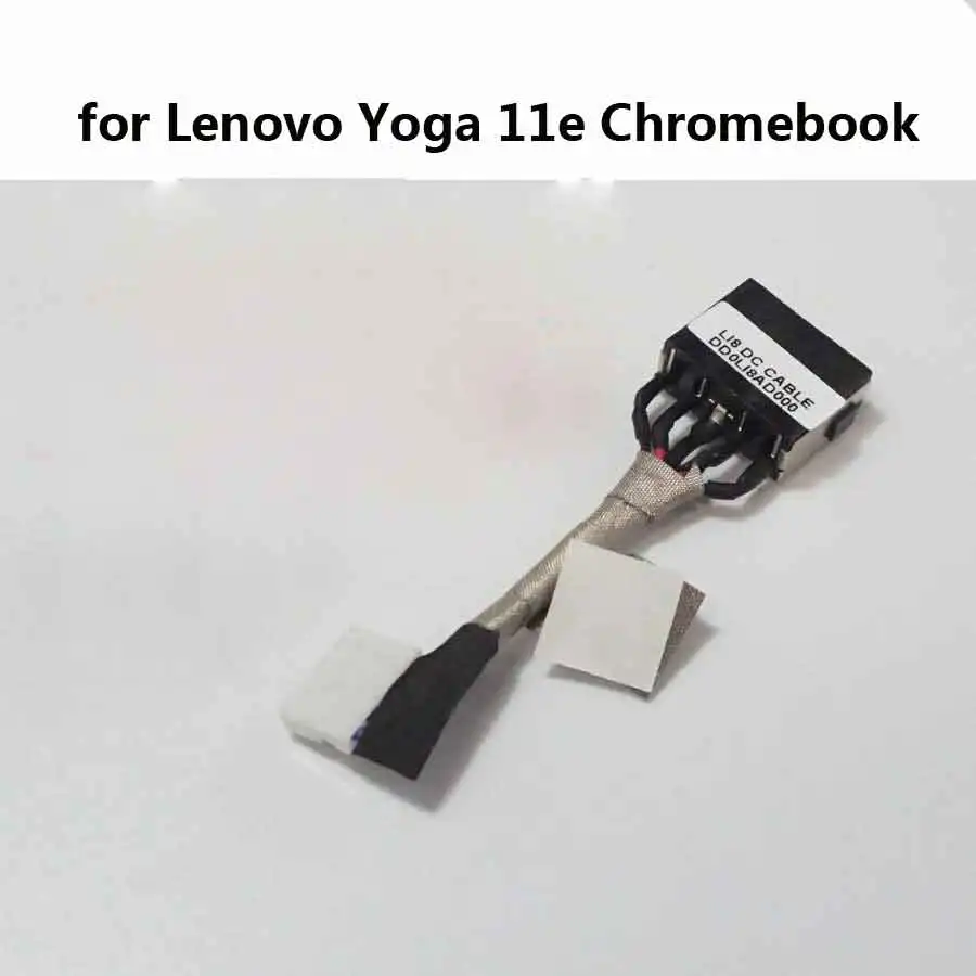Новый оригинальный разъем питания постоянного тока для Lenovo Yoga 11e Chromebook 01AV989 DD0LI8AD000