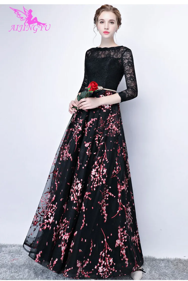long sleeve special occasion dress
