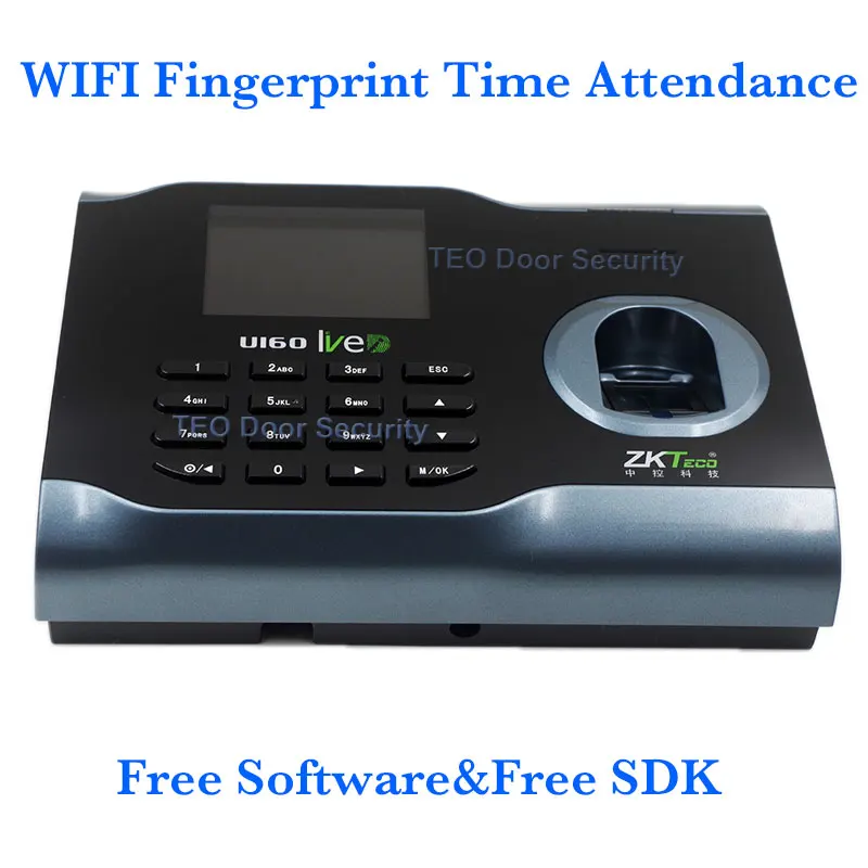 Пальчиковая печать посещаемость времени Wi Fi система Aattendance с ZMM220 аппаратная