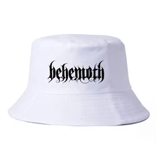 Behemoth панк Рок мужская женская панама рыболовная шляпа модная сафари Рыбацкая шляпа