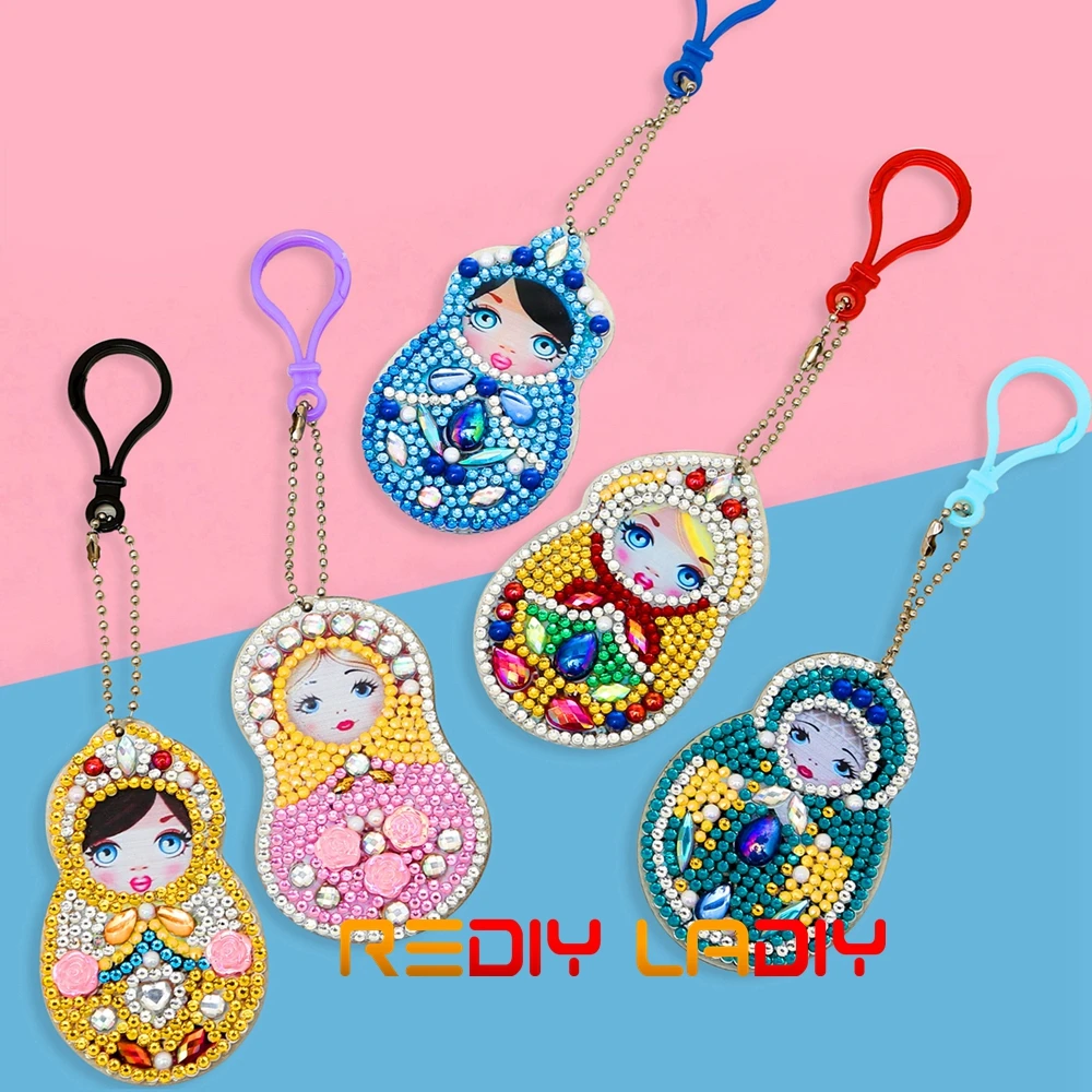 

DIY Diamond Key Chain Diamond Painting Cross Stitch Special Shaped Diamond Mosaic Pixel Art Hobby & Crafts Diamond Embroidery