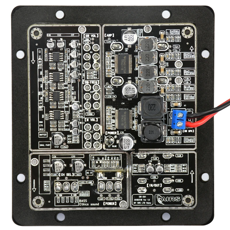 Placa de Áudio Saída de Som para Casa Amplificador de Alto-falante Placa de Áudio com 2.0 Amplificadora Aiyima Subwoofer Digital Smd com 2.0 Canais Independentes 2.1 - Image 5