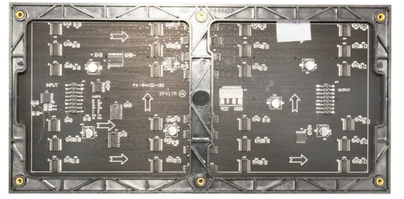 SMD RGB полный Цвет P4 светодиодный Дисплей модуль с высоким разрешением Крытый 128*128 мм 32*32 пикселей 1/16 сканирования настенный видеоэкран