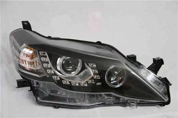 2 шт. автомобильный стиль светодиодный фары для Toyota eliz 2010-2013 для reiz Головной фонарь светодиодный DRL Объектив двойной луч H7 HID Xenon Биксеноновые линзы