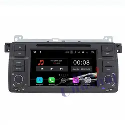 Wanusual 7 "Android 7.1 GPS навигация для BMW 3 серии E46 M3 1998 1999 2000 2001 2002 2003 2004 2005 2006 с BT WI-FI Карты