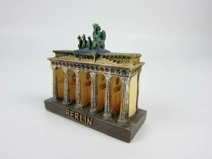 Berlin Brandenburger Tor Modell,Souvenir Deutschland,handbemalt,NEU 