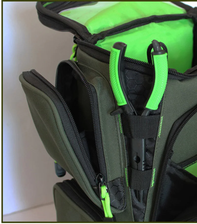 Fishing Bag Large Capacity Multifunctional Tackle Bags Camping Gear Fish Luya Backpack Tactical Waist Pack Hiking Hunting Travel (10)
