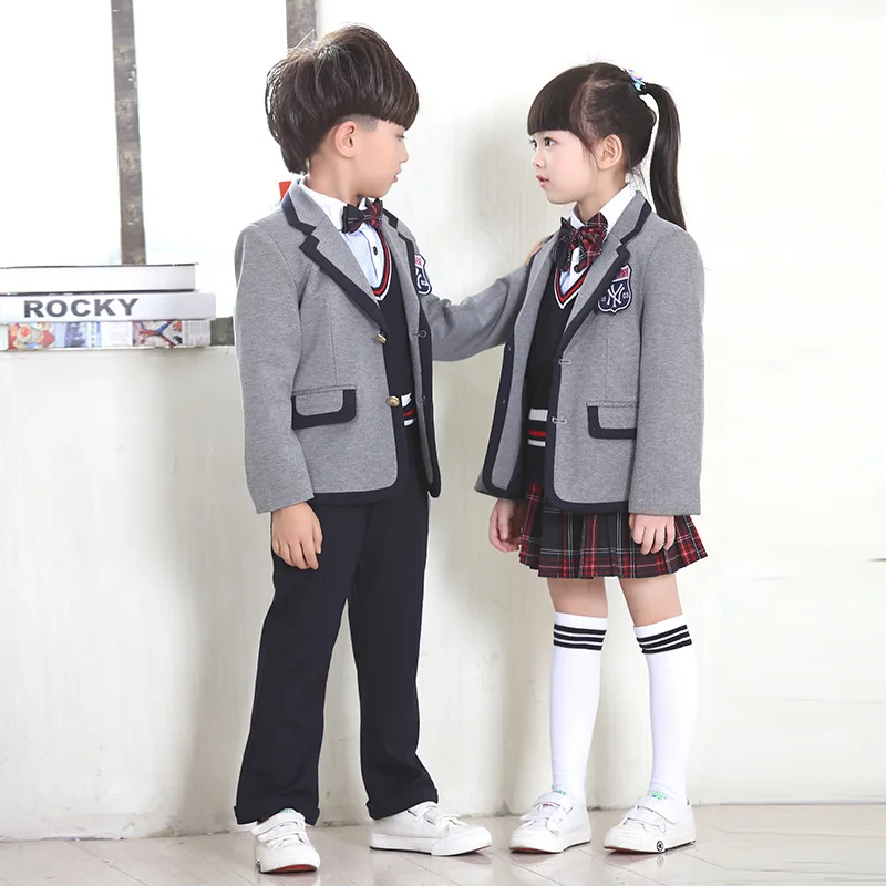 Костюм для мальчиков и девочек школьная форма детей|kindergarten uniform|uniform girlsmall school uniform