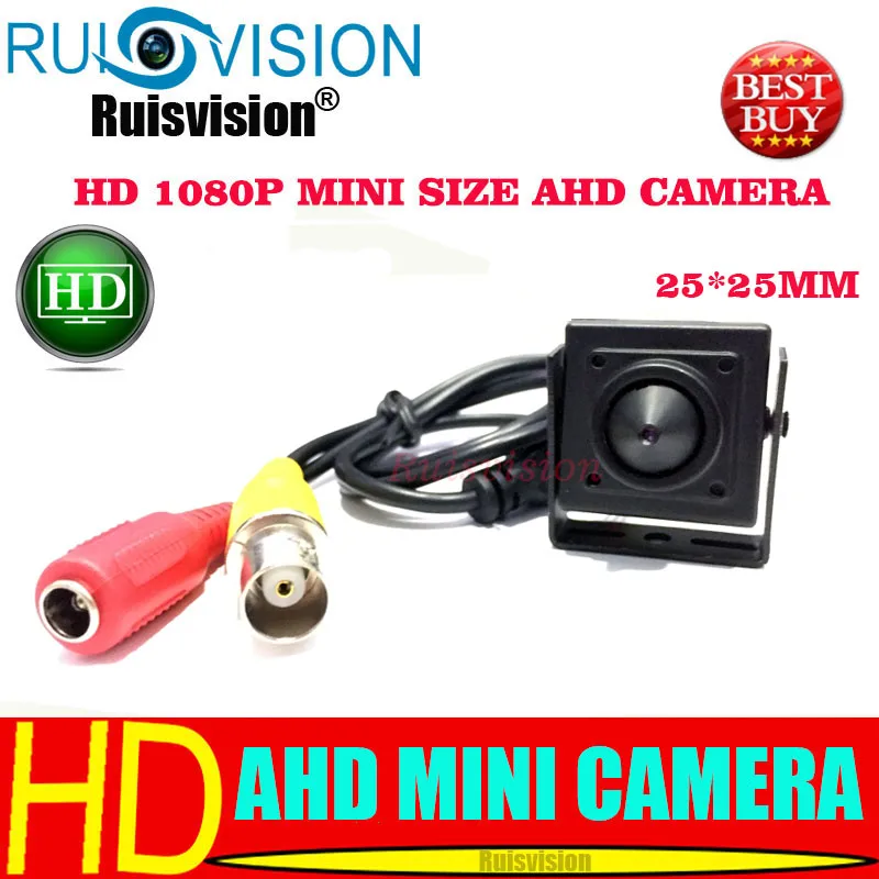 HD1080P/2MP мини AHD камера безопасности SONY сенсор IMX307 AHD мини 4 в 1 камера видеонаблюдения для дома камера видеонаблюдения