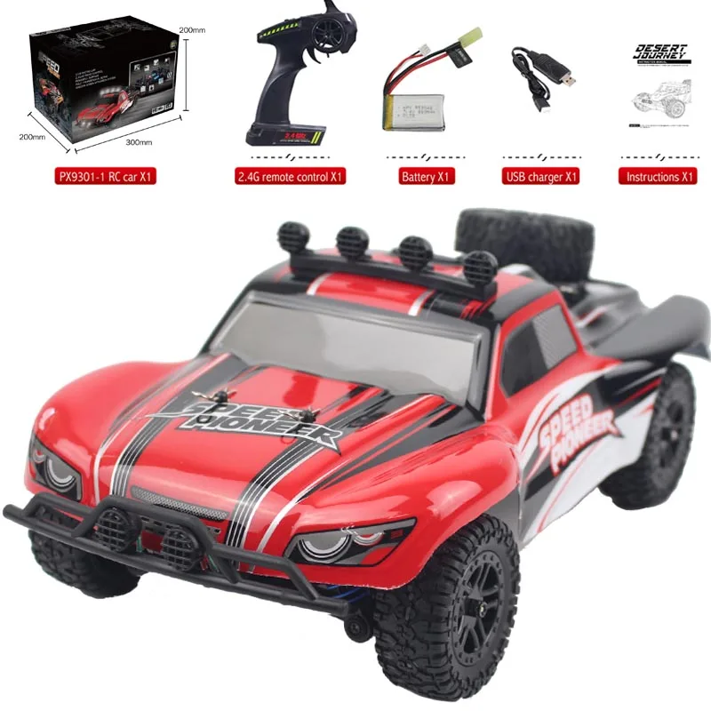 

Remote Control Car Model RC Car 1/18 2.4GHz 40km/H 4WD Rock Crawlers 4x4 Driving Car Buggy Drive Bigfoot Off-Road Vehicle Toy