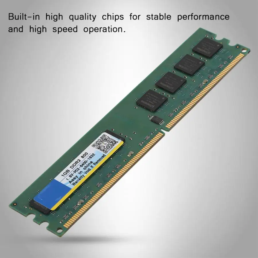 

xiede DDR2 800MHz 1G 240Pin For AMD Desktop Motherboard Memory RAM Dedicated