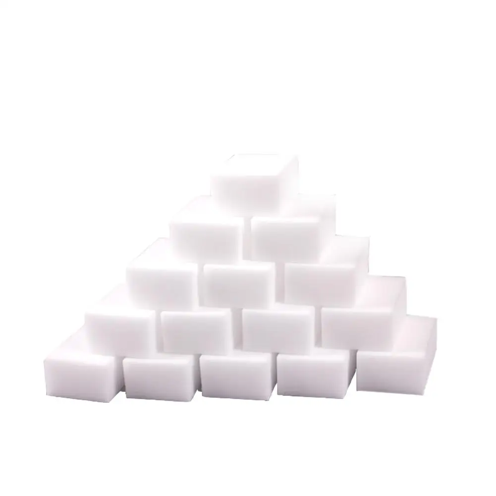 

20 Pcs Cleaning Supplies Sponge White Nano Sponge Magic Wipe Shoe Shine Sponge Home Kitchen Daily Necessities