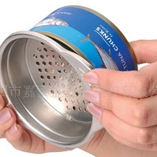 Креативная нержавеющая сталь может фильтровать может дуршлаг сливной жидкости из консервированных продуктов