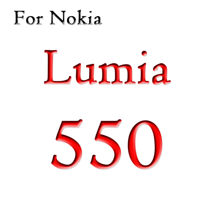 9 H закаленное Стекло защита экрана Флим Для Microsoft Nokia Lumia 1020 x 640XL X2 435 540 930 950 XL 530 730 550 650 1520 1320 - Цвет: For Lumia 550