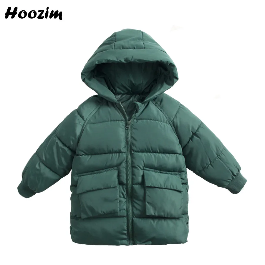 Winter Jacket for Boys 2 8 Years European Green Coat Kids Fashion Thick ...