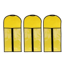 3 шт Складные Висячие накладные волосы шиньоны сумка на молнии чехол для одежды держатель парик Органайзер чехол