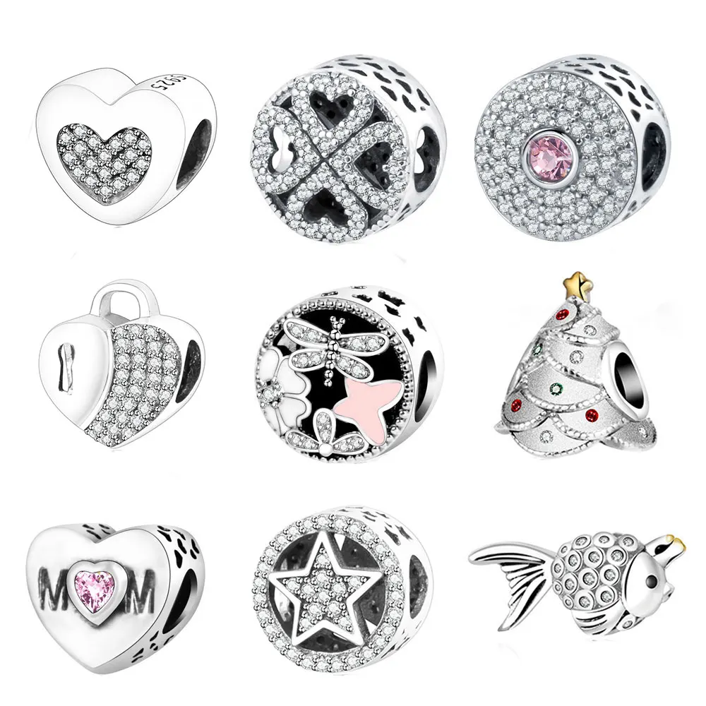 charm argent et rose gold pandora charm argent et rose gold pandora