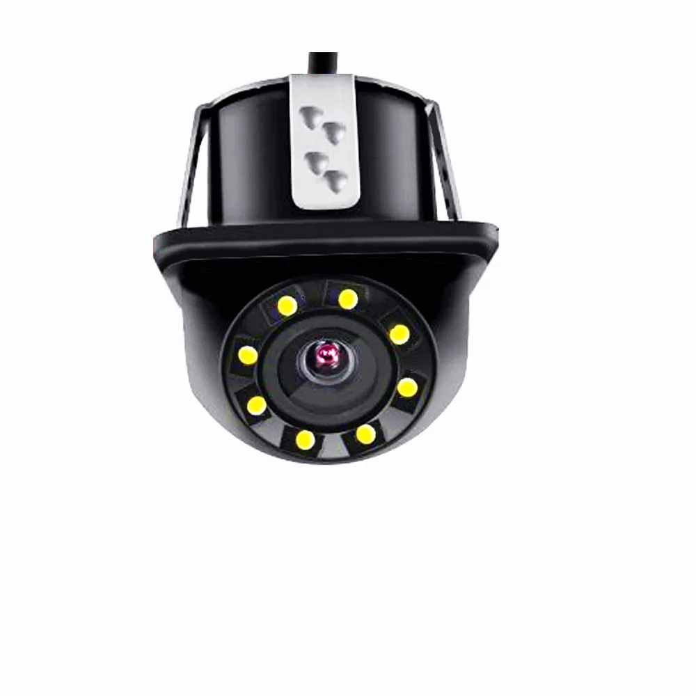 BYNCG динамическая траектория универсальная 8 огней CCD HD цветная Водонепроницаемая Автомобильная камера заднего вида, резервная камера ночного видения, парковочная камера