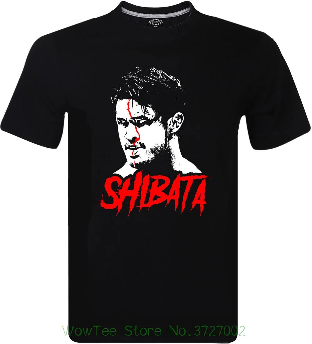 جديد اليابان المؤيدة المصارعة katsuyori shibata الرعب كول تصميم قميصا أسود t قميص الرجال الصيف عارضة جديد اليابان المؤيدة المصارعة katsuyori shibata الرعب كول تصميم قميصا أسود t قميص الرجال الصيف عارضة