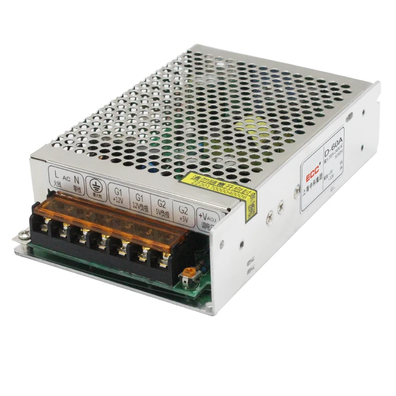 

5V Switching Mode Power Supply 60W Quality Goods AC Change Direct DC High-precision Double Two Road Output