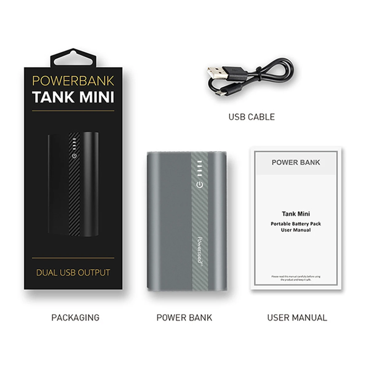 Powerseed 10000mAh QC3.0 Power Bank Quick Charge 3.0 Dual USB Powerbank Portable Battery Charger For Xiaomi for Huawei Powerseed 10000mAh QC3.0 Power Bank Quick Charge 3.0 Dual USB Powerbank Portable Battery Charger For Xiaomi for Huawei