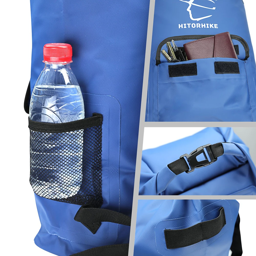 HITORHIKE 25L водостойкая сухая сумка для хранения плаванья рафтинга гребли на каяках