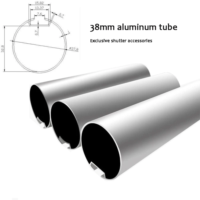 Universal custom made 38mm 50mm aluminum alloy tube,tube for roller