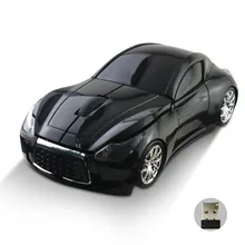 2,4 ГГц Беспроводная оптическая мышь Форма автомобиля мыши+ USB приемник для ПК ноутбук@ JH