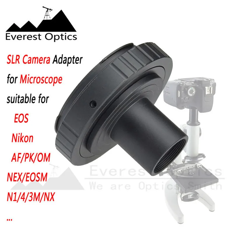 T2 Mount Camera Adapter for OLYMPUS SLR DLSR Microscope Adapter with 23
