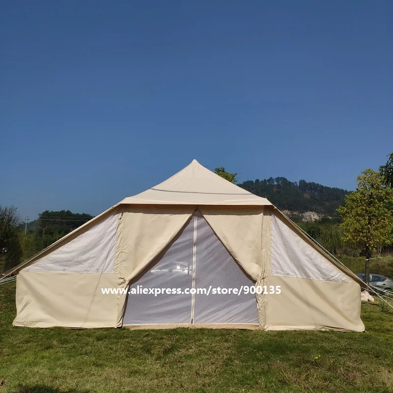 New Zealand Warehouse Available Big Waterproof Canvas Camping Tent For