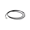 Wholesale 100pc/lot DIY Black Leather Chain Necklace Women Handmade Wax Cord Rope Necklace For DIY Jewelry Making Accessories 5