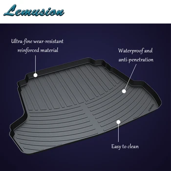 

1Set Car Cargo rear trunk mat For Hyundai ix25 ix35 ix45 Santa Fe Tucson Sonata Elantra Anti-slip Boot Liner Tray Accessories
