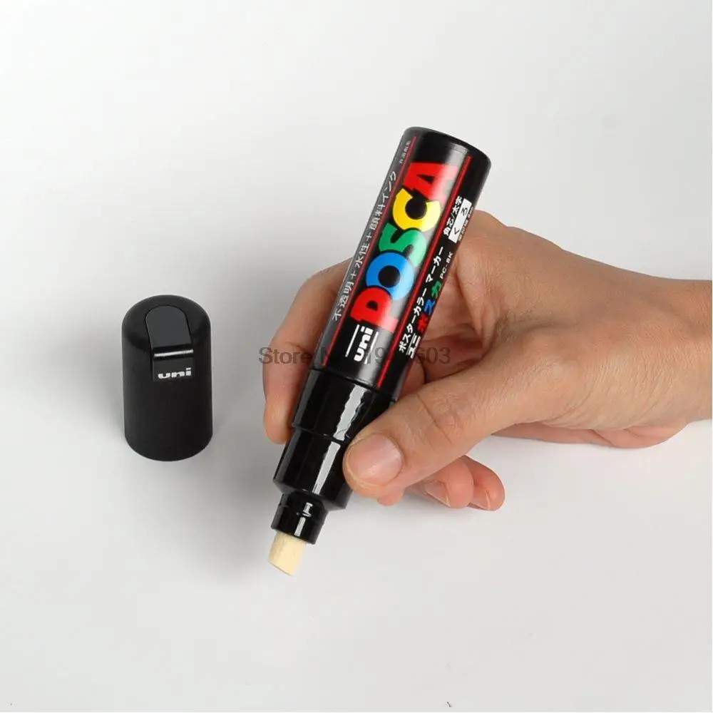 15 шт./лот uni posca pc 8k Краски маркер широкий tip 8mm видов цветов комплект|set swim|setspaint tea set