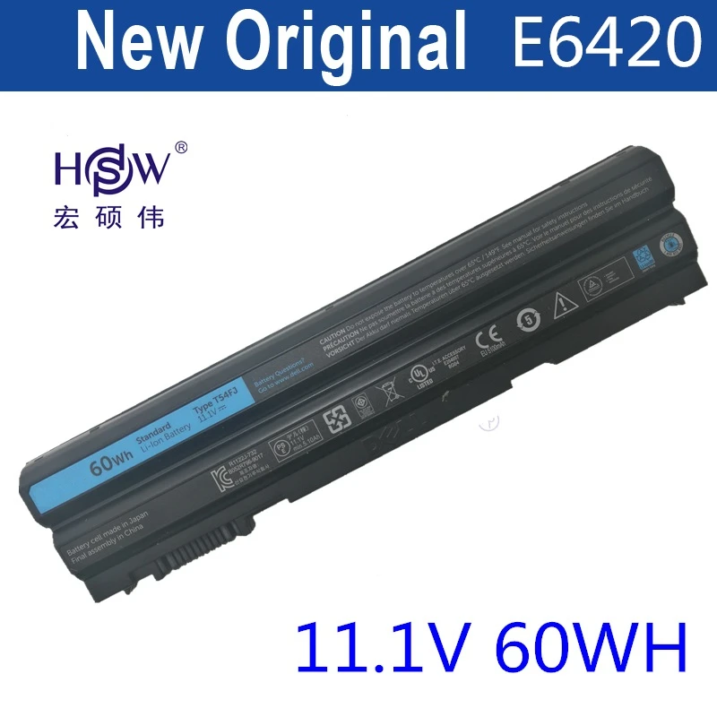 HSW Battery For Dell Latitude E5420 E5420m E5520 E5530 E6430 E6520 E5430 E5520m E6420 E6530 E6440 For Inspiron 14R 15R цена HSW Battery For Dell Latitude E5420 E5420m E5520 E5530 E6430 E6520 E5430 E5520m E6420 E6530 E6440 For Inspiron 14R 15R цены онлайн