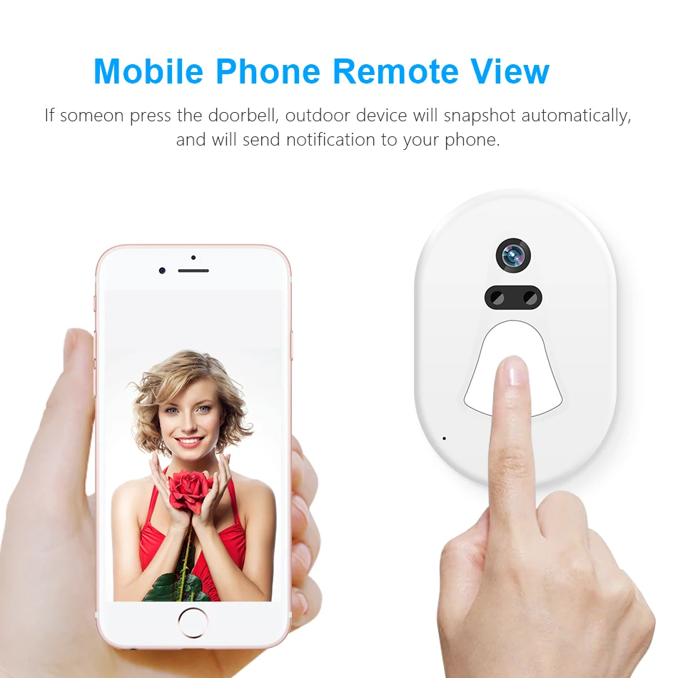 Phone Intercom IP Doorbell Camera Wifi Interfone Looline