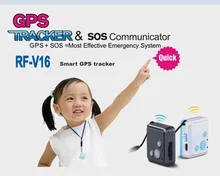 Наименьшая Smart дети gsm GPS tracker ребенка пожилой личный студент GPS локатор RF-V16 SOS двойной обсуждение 7 дней в режиме ожидания бесплатная приложение