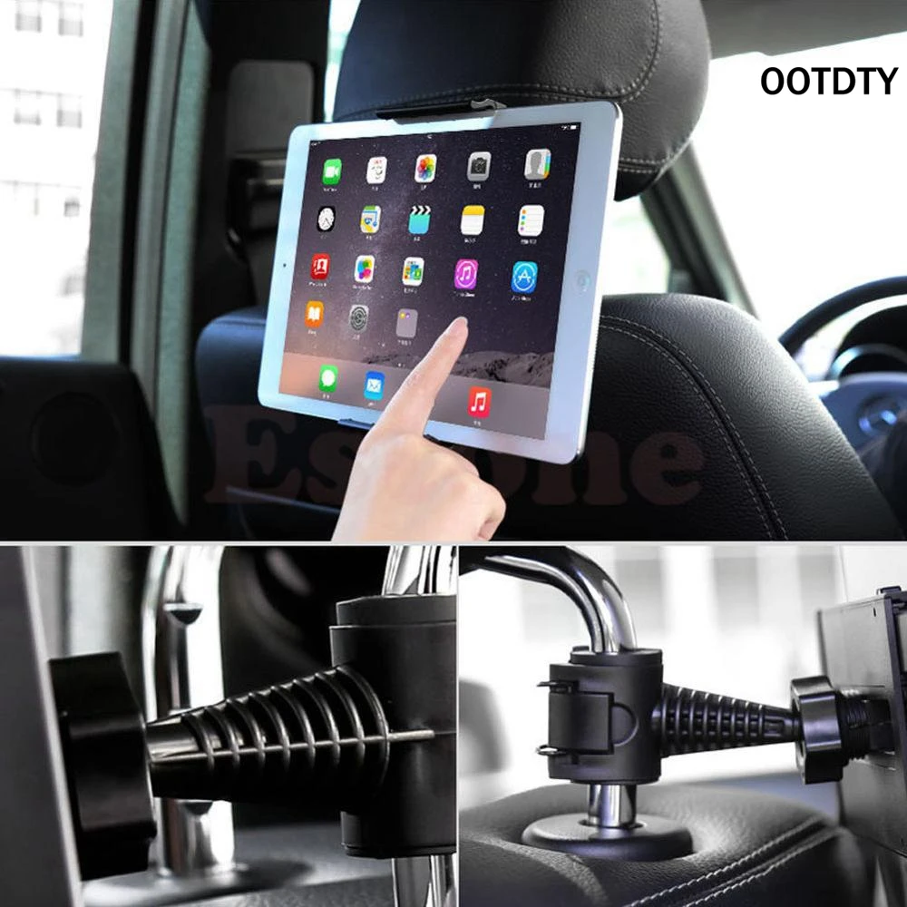 

360 Rotating Adjustable Car Seat Stand Mount Holder For Universal GPS Tablet