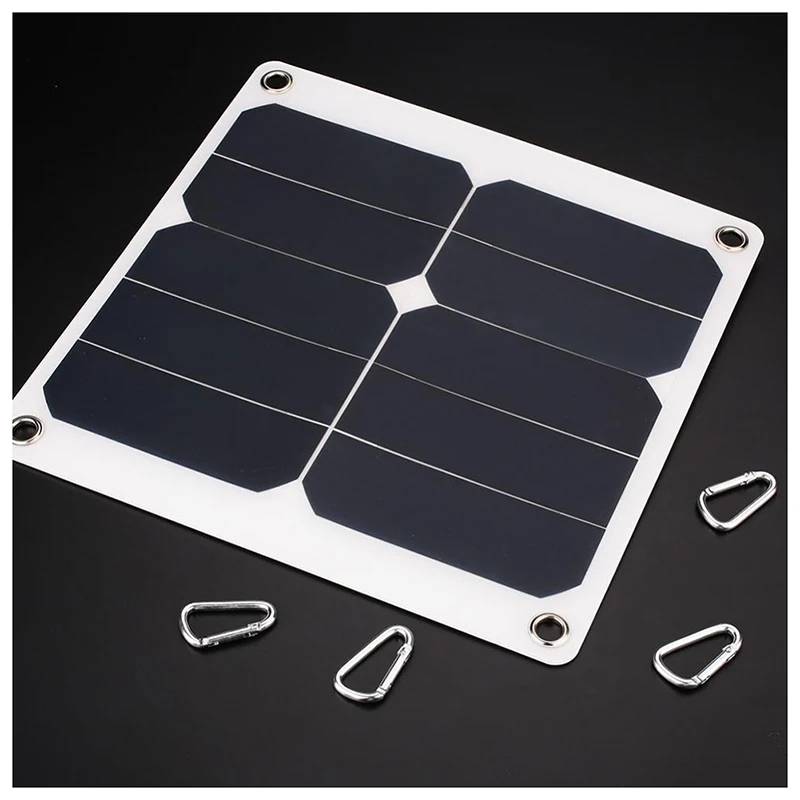 

2A 10W 5V Solar Power Panel External Mobile Phone Battery sun panel Charger with USB Port solar cell for phone charg