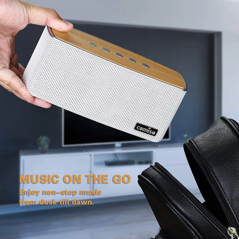 Bluetooth Колонка COMISO s 30 Вт Громкая Беспроводная колонка 100 футов V4.2|Портативные