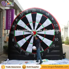 Настольные игры 4*4 м гигантские надувные футбольные дартс, надувные Гольф/Футбол игры дартс отдых на открытом воздухе спорта для детей N взрослых
