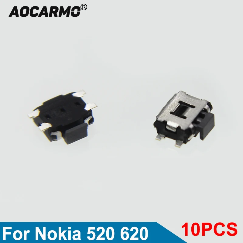 Aocarmo кнопка включения и выключения громкости для Nokia Lumia 520 620 630 635 710 930 Замена