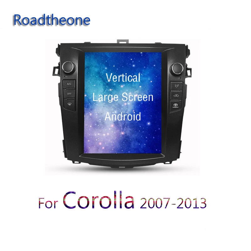 Встроенная gps Автомобильная Мультимедийная система с для Toyota Corolla 2007 2013 резервная